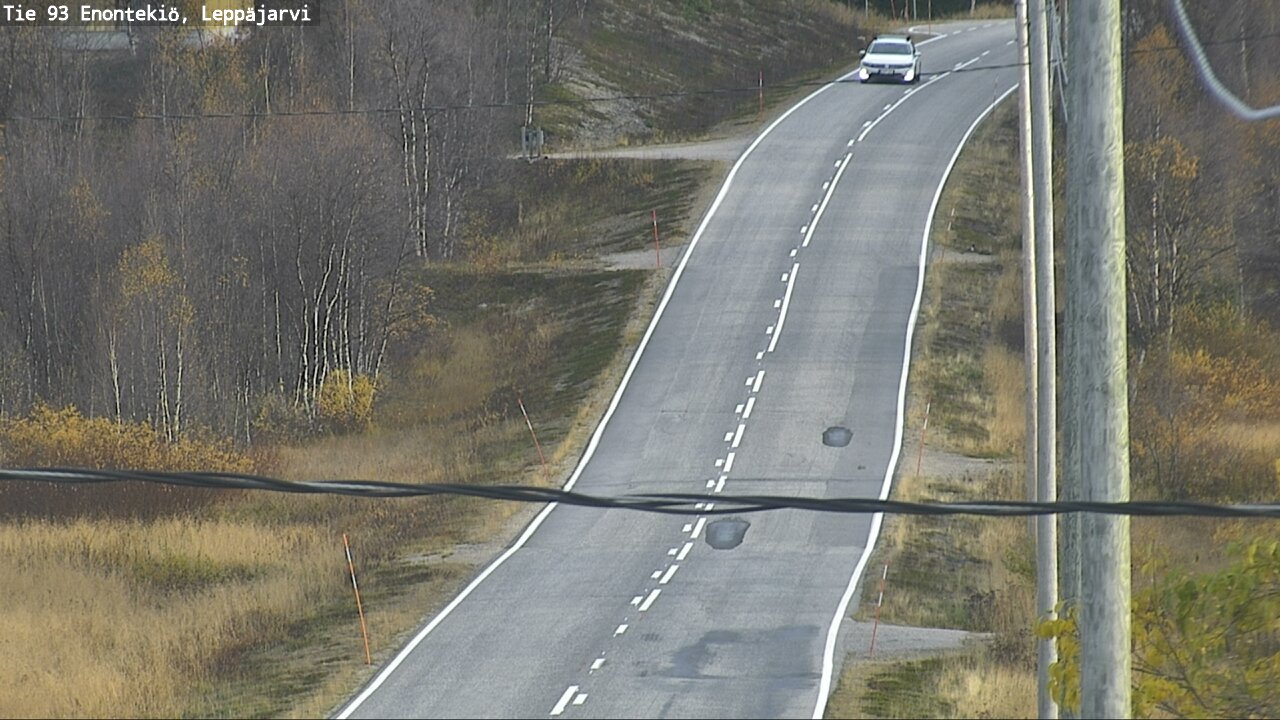 Kelikamerat Kuva Tie 93 Enontekiö, Leppäjärvi, Enontekiö, Lappi