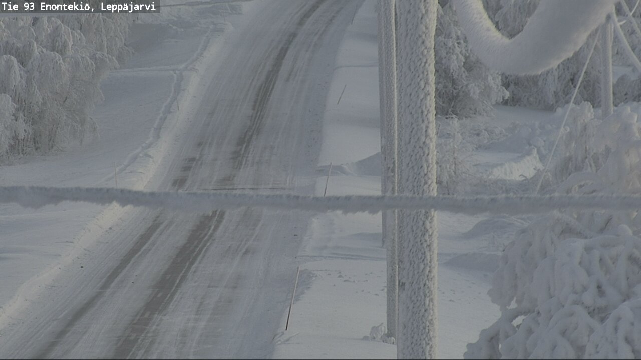 Kelikamerat Kuva Tie 93 Enontekiö, Leppäjärvi, Enontekiö, Lappi