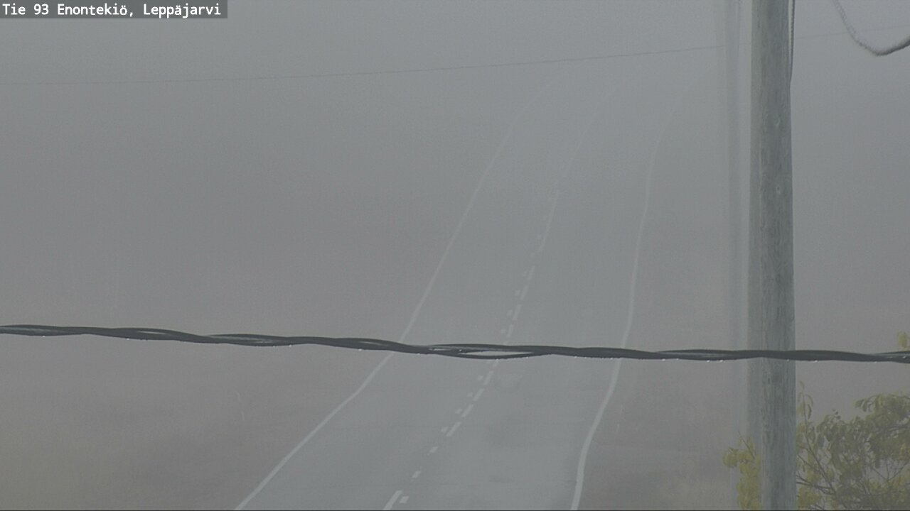 Weather Camera Image Road 93 Enontekiö, Leppäjärvi, Enontekiö, Lappi