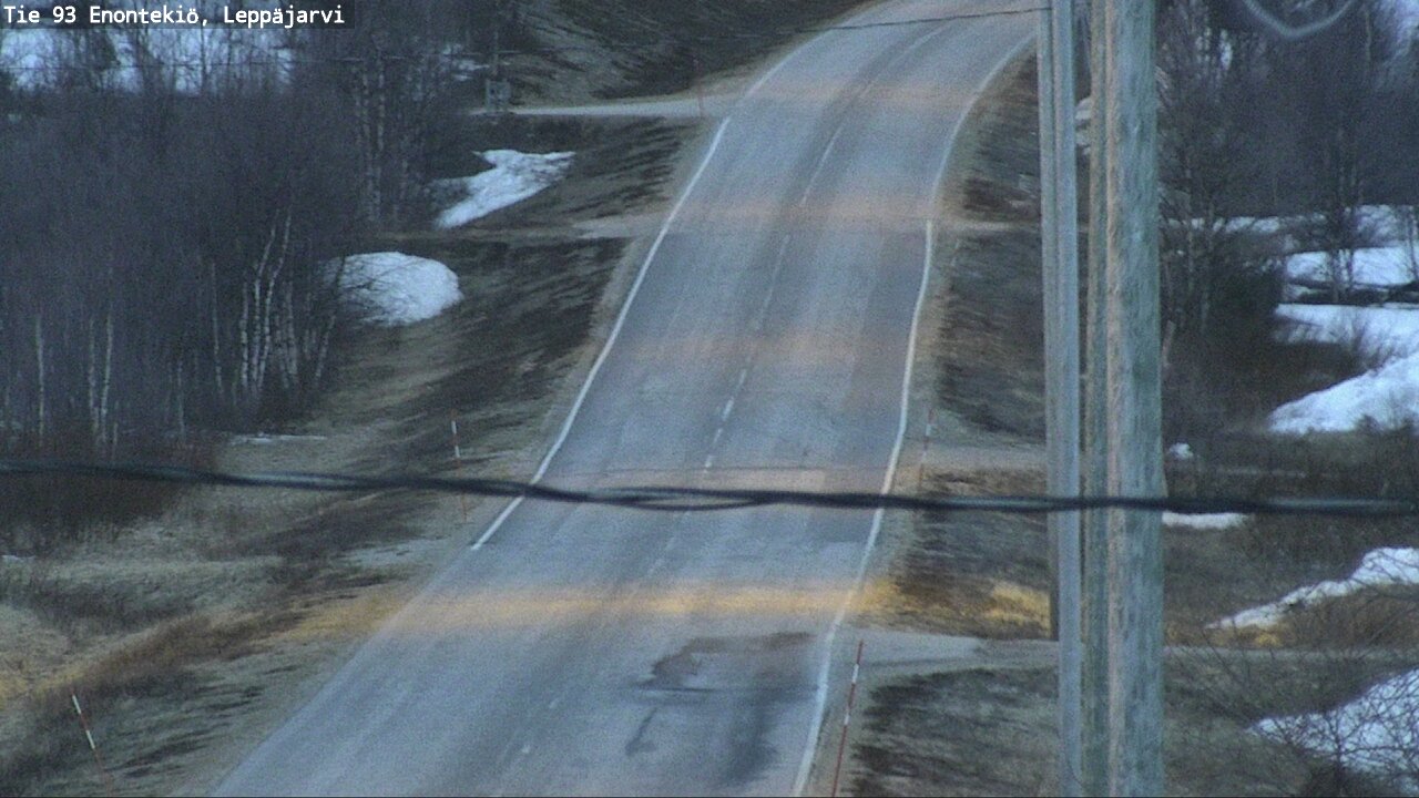 Kelikamerat Kuva Tie 93 Enontekiö, Leppäjärvi, Enontekiö, Lappi