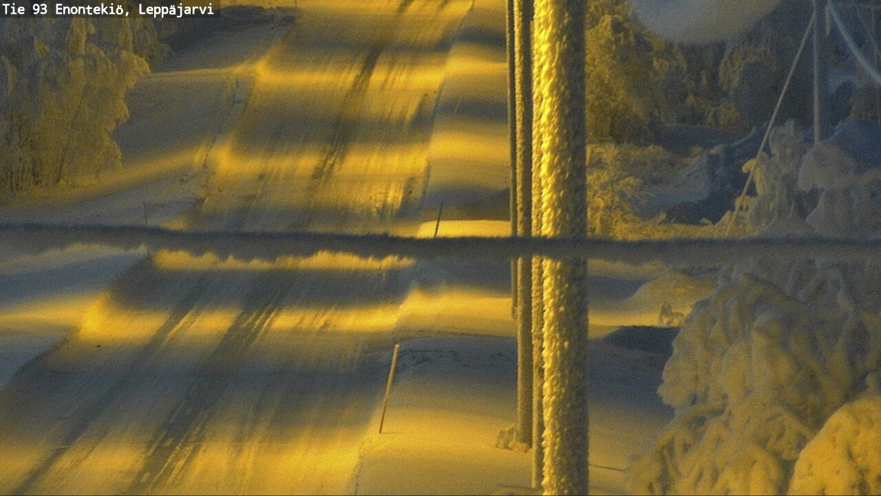 Kelikamerat Kuva Tie 93 Enontekiö, Leppäjärvi, Enontekiö, Lappi