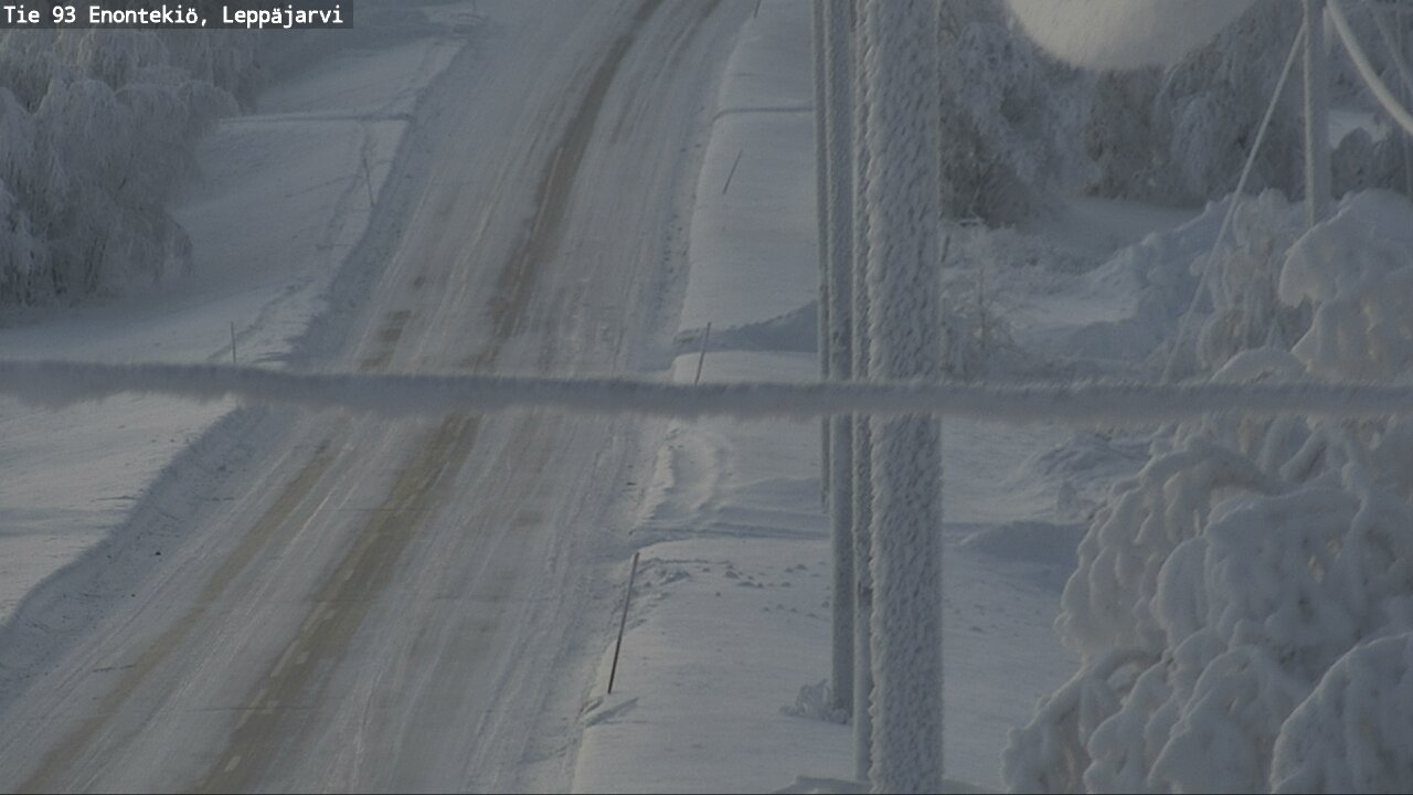 Kelikamerat Kuva Tie 93 Enontekiö, Leppäjärvi, Enontekiö, Lappi