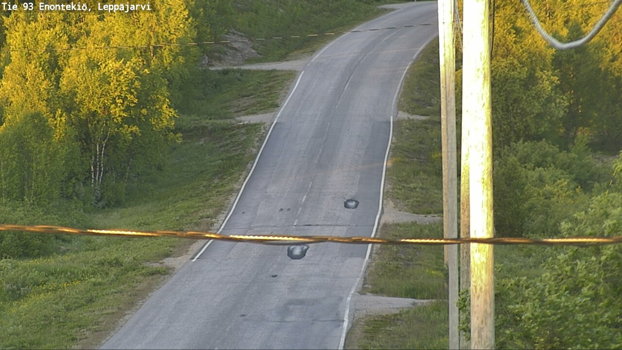 Kelikamerat Kuva Tie 93 Enontekiö, Leppäjärvi, Enontekiö, Lappi