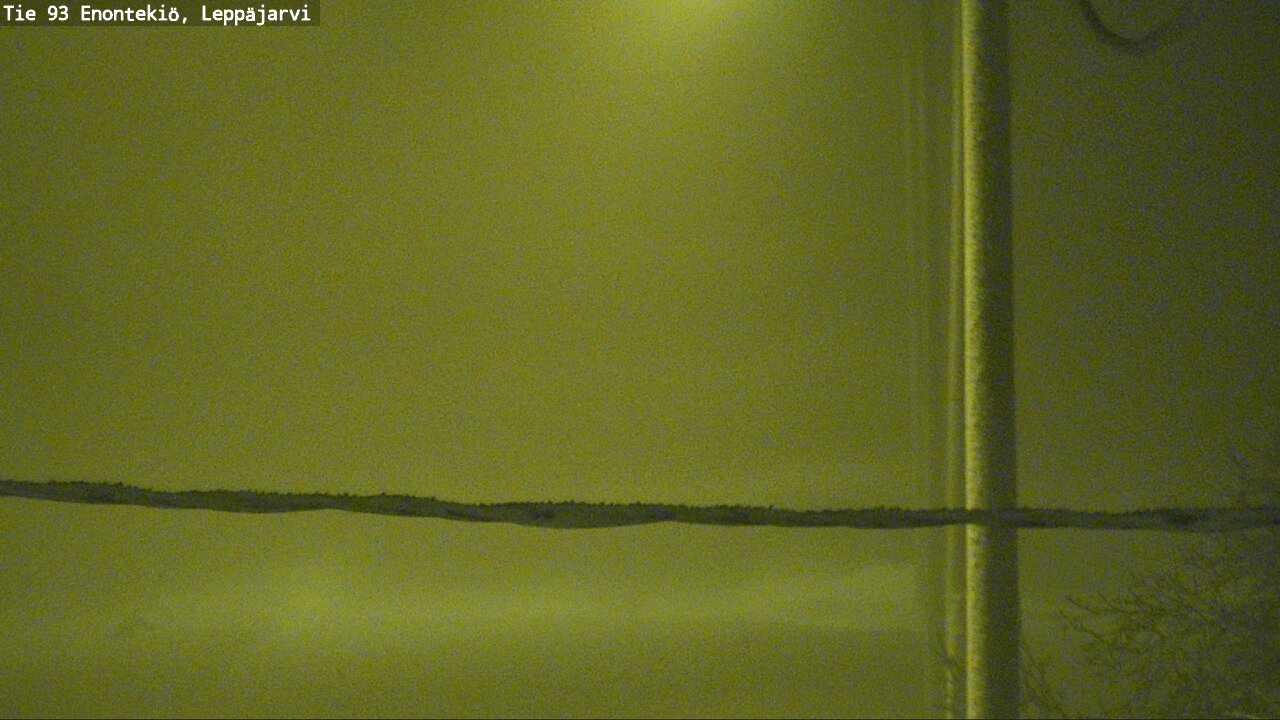 Weather Camera Image Väg 93 Enontekis, Leppäjärvi, Enontekiö, Lappi