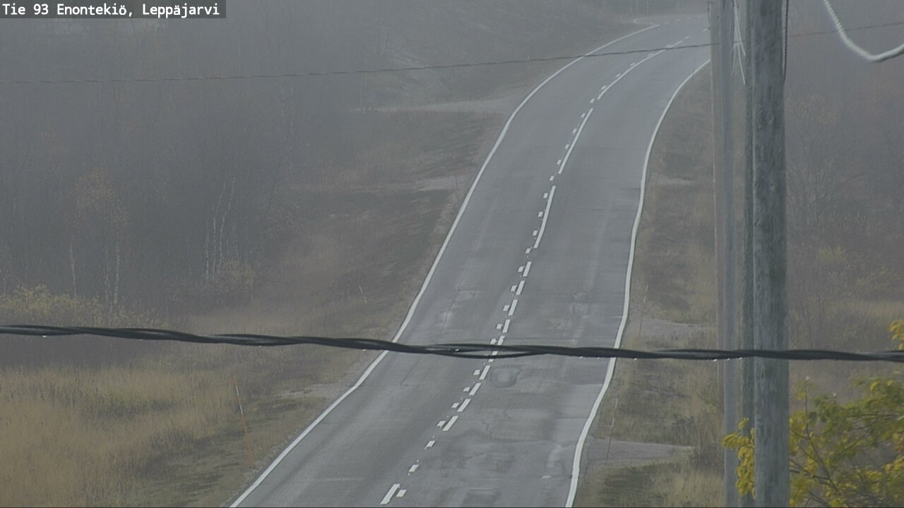 Weather Camera Image Road 93 Enontekiö, Leppäjärvi, Enontekiö, Lappi