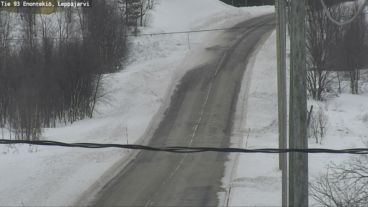 Kelikamerat Kuva Tie 93 Enontekiö, Leppäjärvi, Enontekiö, Lappi