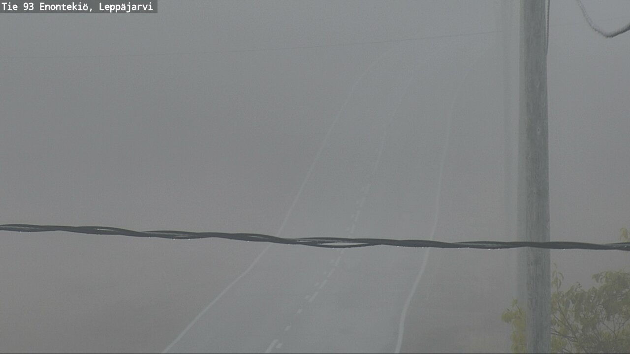 Weather Camera Image Road 93 Enontekiö, Leppäjärvi, Enontekiö, Lappi