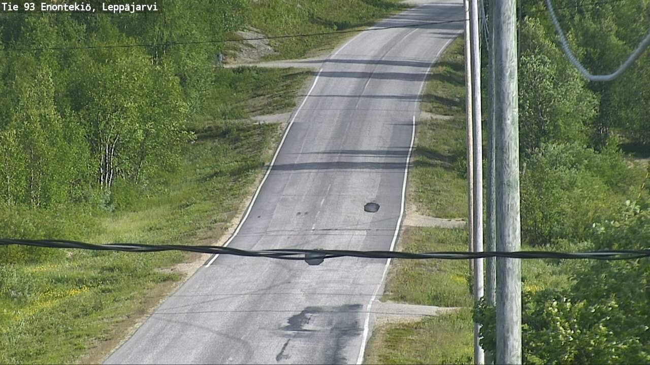 Kelikamerat Kuva Tie 93 Enontekiö, Leppäjärvi, Enontekiö, Lappi