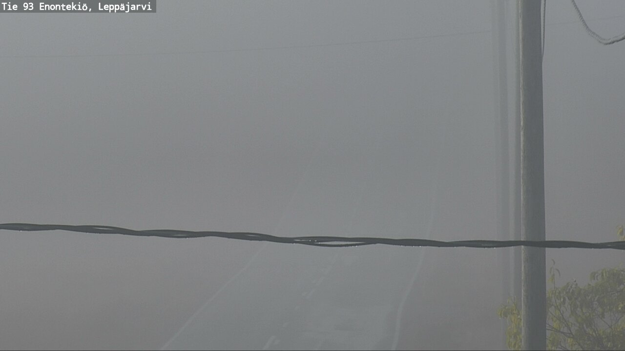 Weather Camera Image Road 93 Enontekiö, Leppäjärvi, Enontekiö, Lappi