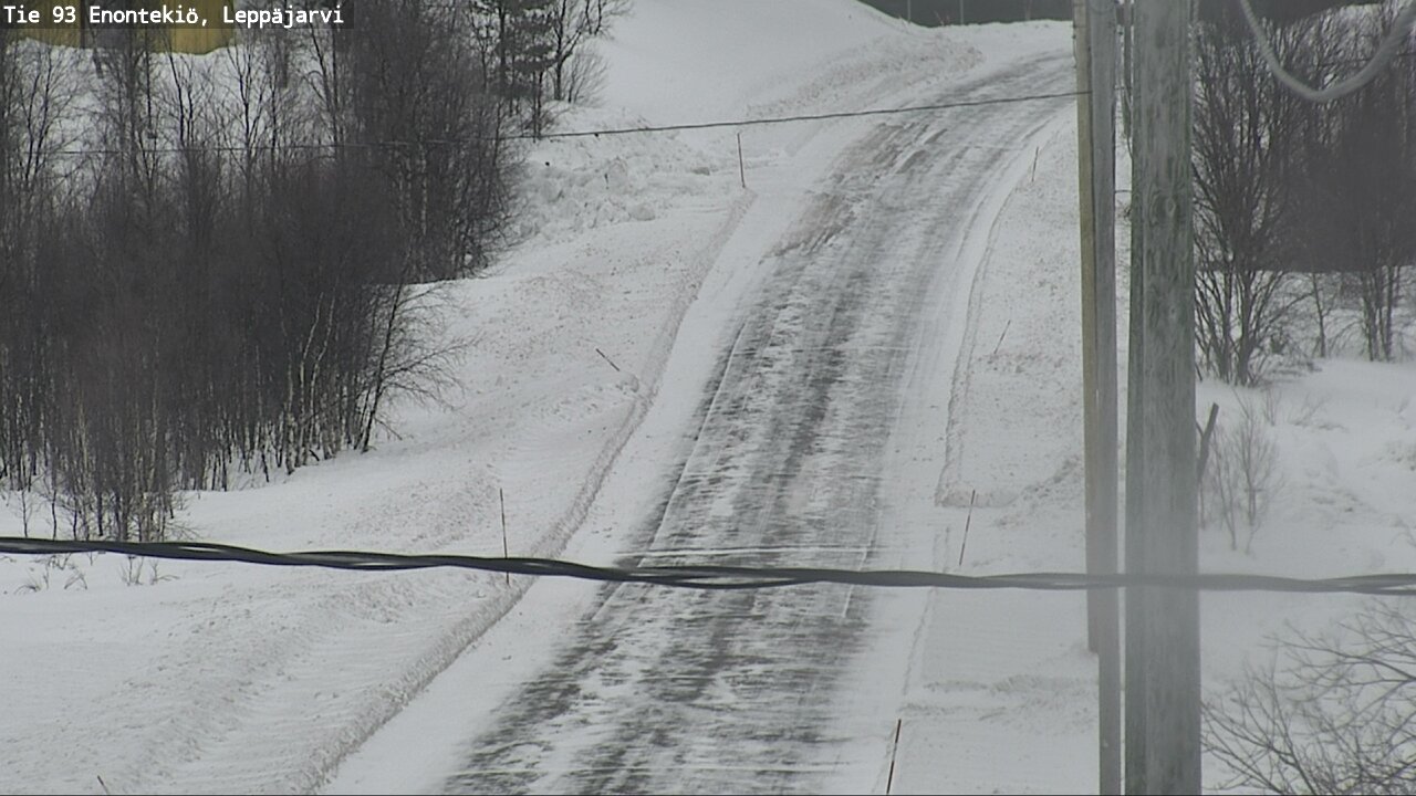 Kelikamerat Kuva Tie 93 Enontekiö, Leppäjärvi, Enontekiö, Lappi