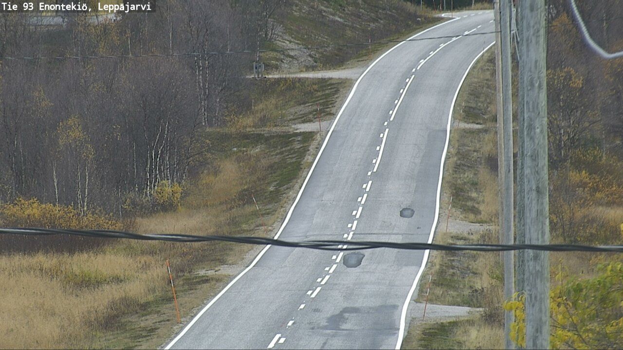 Kelikamerat Kuva Tie 93 Enontekiö, Leppäjärvi, Enontekiö, Lappi