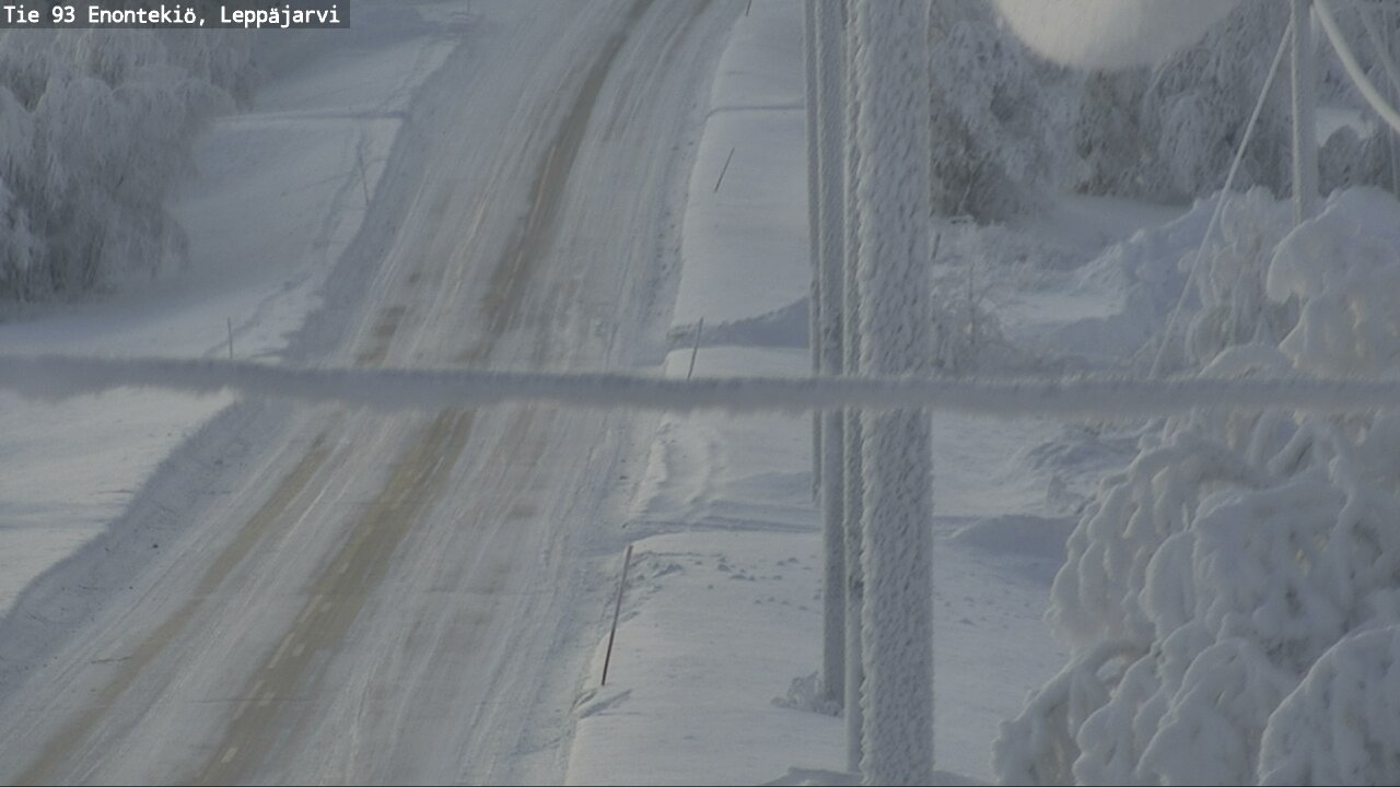 Kelikamerat Kuva Tie 93 Enontekiö, Leppäjärvi, Enontekiö, Lappi