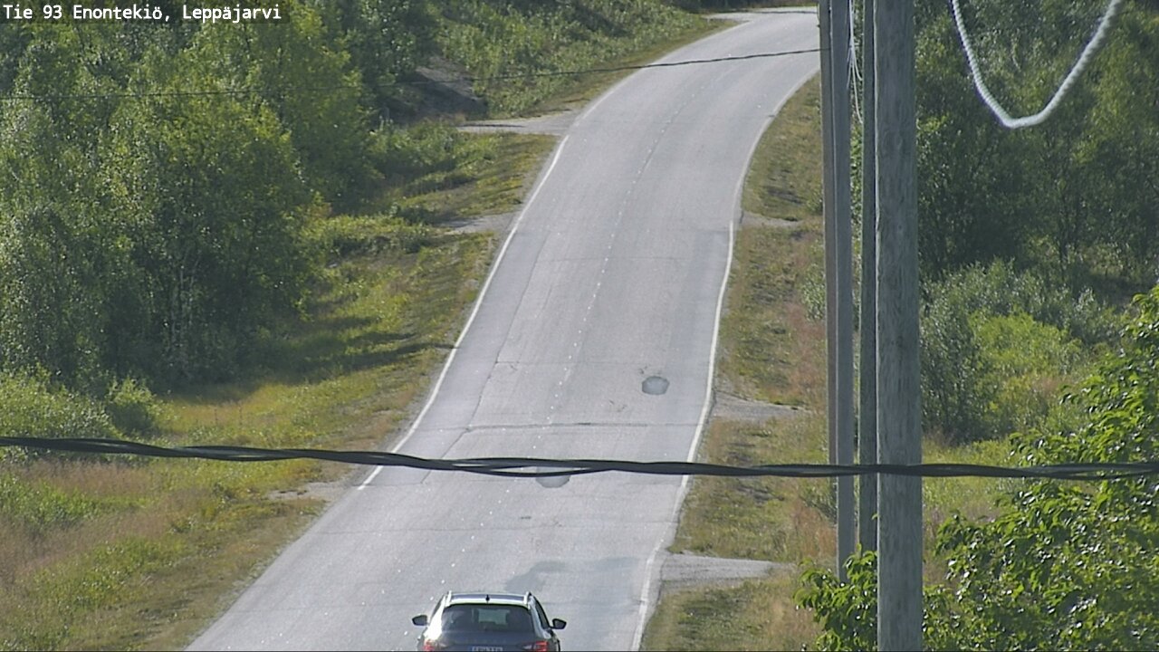 Kelikamerat Kuva Tie 93 Enontekiö, Leppäjärvi, Enontekiö, Lappi