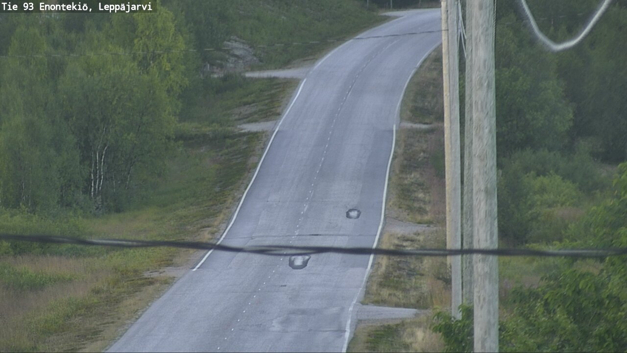 Weather Camera Image Road 93 Enontekiö, Leppäjärvi, Enontekiö, Lappi
