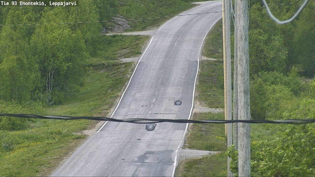 Kelikamerat Kuva Tie 93 Enontekiö, Leppäjärvi, Enontekiö, Lappi