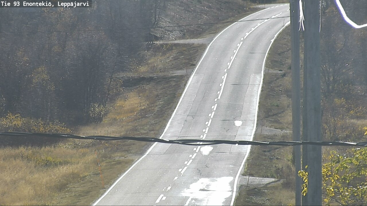 Weather Camera Image Road 93 Enontekiö, Leppäjärvi, Enontekiö, Lappi