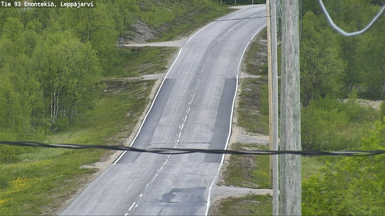 Kelikamerat Kuva Tie 93 Enontekiö, Leppäjärvi, Enontekiö, Lappi