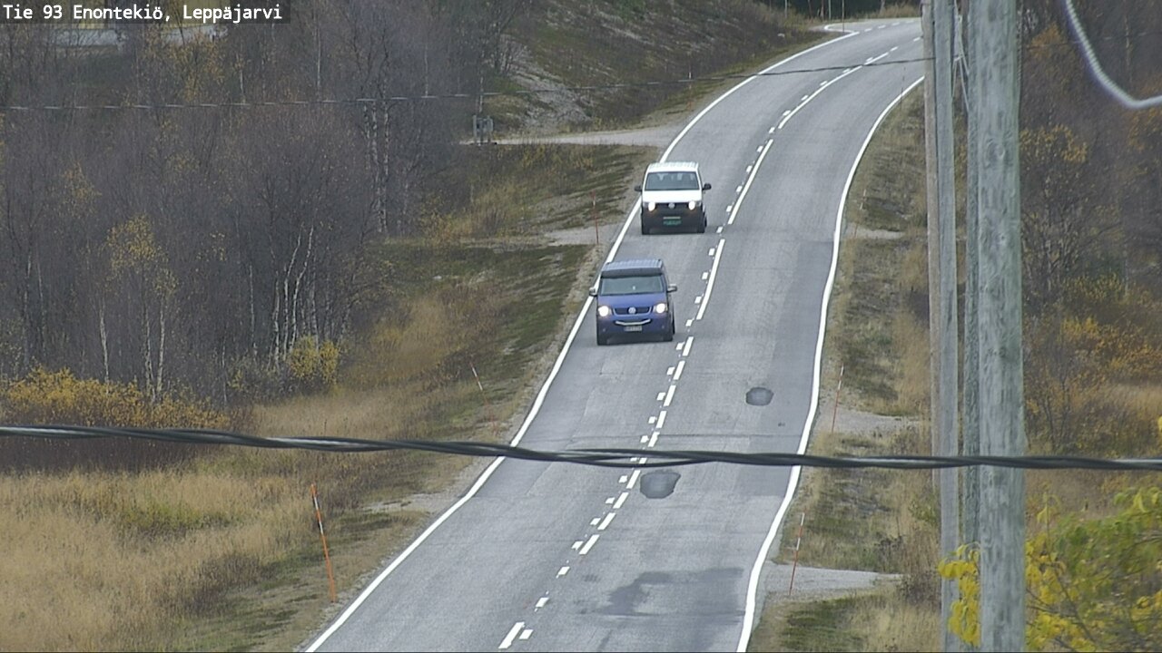 Kelikamerat Kuva Tie 93 Enontekiö, Leppäjärvi, Enontekiö, Lappi