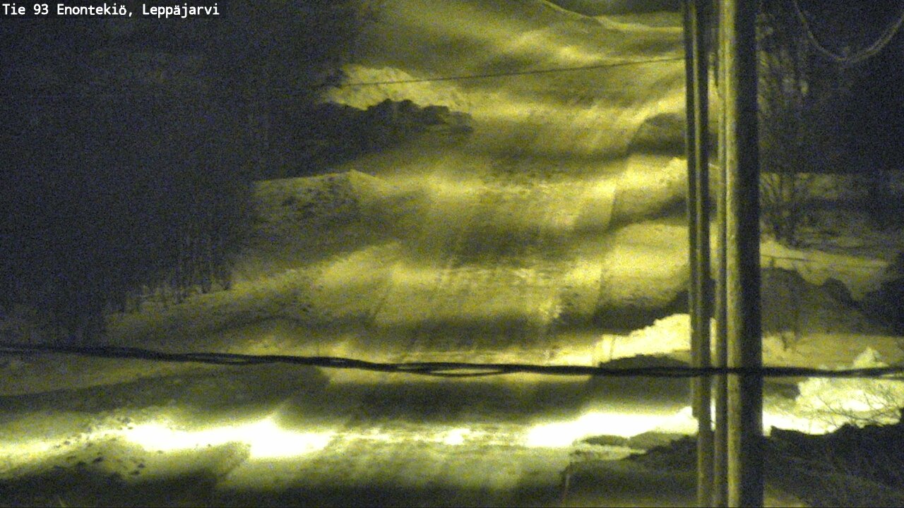 Kelikamerat Kuva Tie 93 Enontekiö, Leppäjärvi, Enontekiö, Lappi