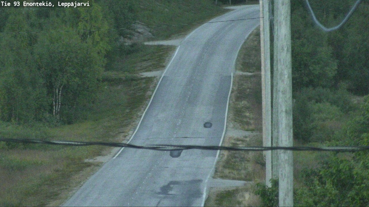 Weather Camera Image Road 93 Enontekiö, Leppäjärvi, Enontekiö, Lappi