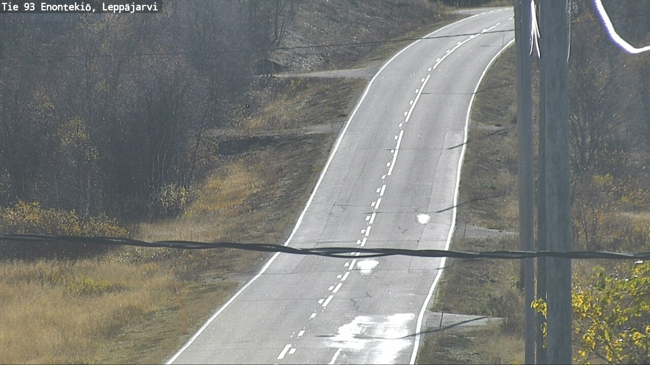 Weather Camera Image Road 93 Enontekiö, Leppäjärvi, Enontekiö, Lappi