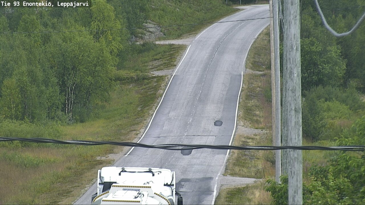 Weather Camera Image Road 93 Enontekiö, Leppäjärvi, Enontekiö, Lappi