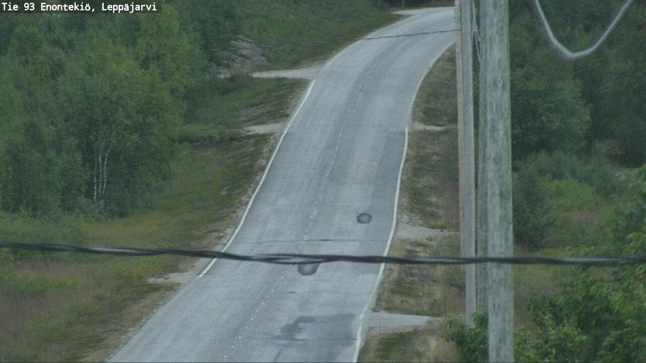 Weather Camera Image Road 93 Enontekiö, Leppäjärvi, Enontekiö, Lappi