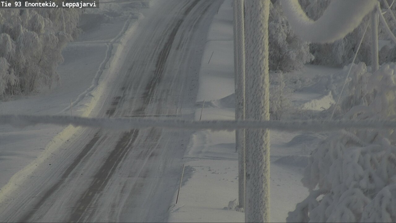 Kelikamerat Kuva Tie 93 Enontekiö, Leppäjärvi, Enontekiö, Lappi