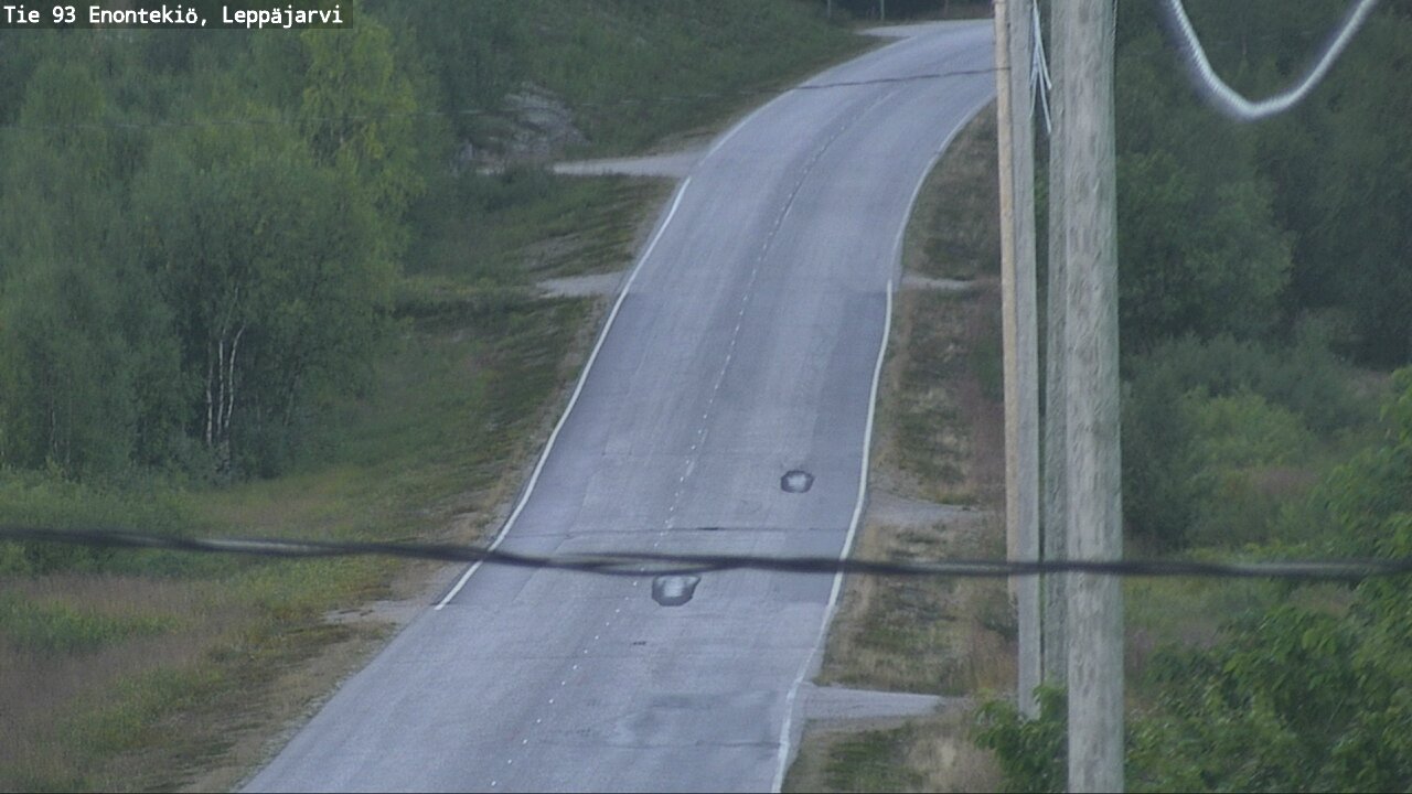 Weather Camera Image Road 93 Enontekiö, Leppäjärvi, Enontekiö, Lappi