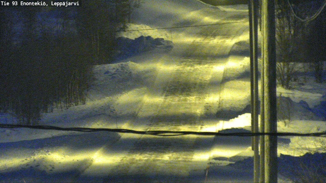 Kelikamerat Kuva Tie 93 Enontekiö, Leppäjärvi, Enontekiö, Lappi