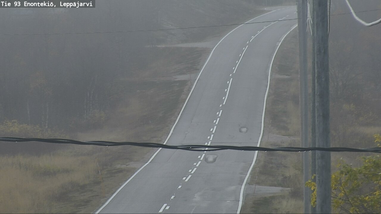 Weather Camera Image Road 93 Enontekiö, Leppäjärvi, Enontekiö, Lappi
