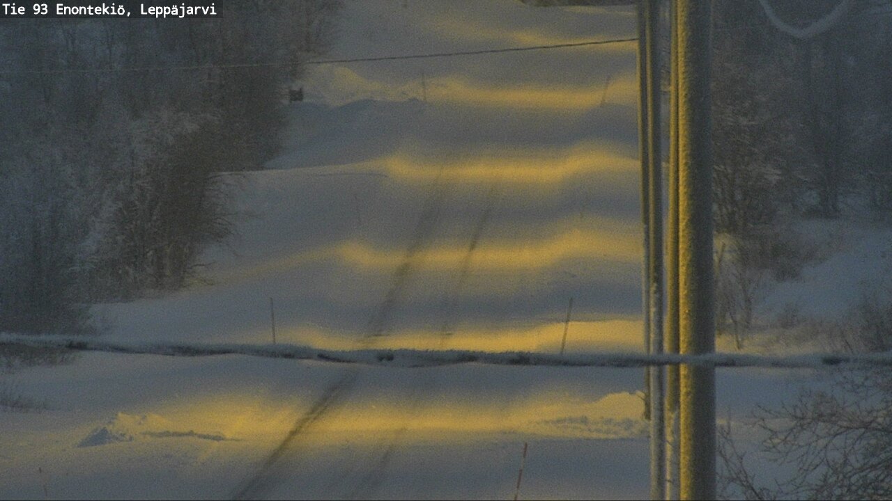 Kelikamerat Kuva Tie 93 Enontekiö, Leppäjärvi, Enontekiö, Lappi