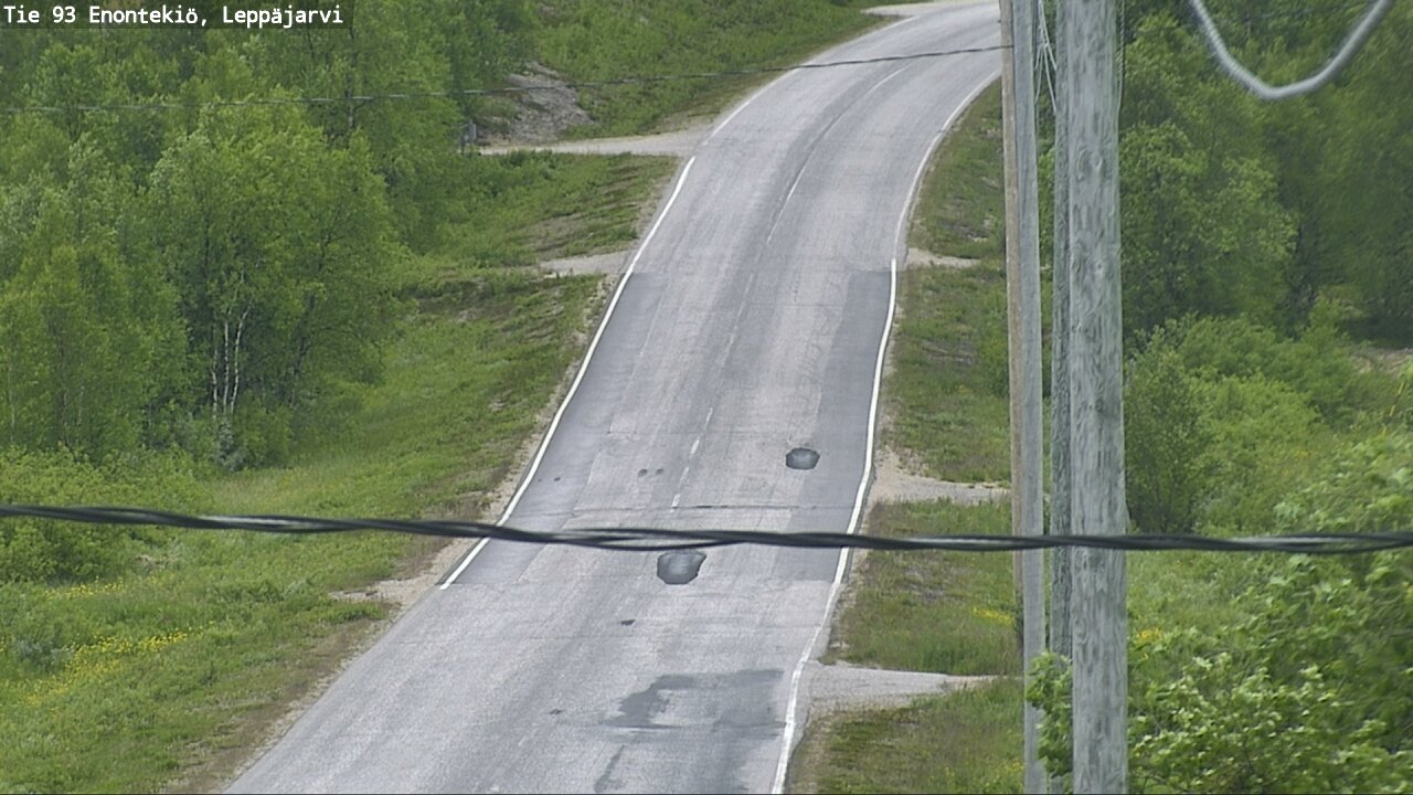 Kelikamerat Kuva Tie 93 Enontekiö, Leppäjärvi, Enontekiö, Lappi
