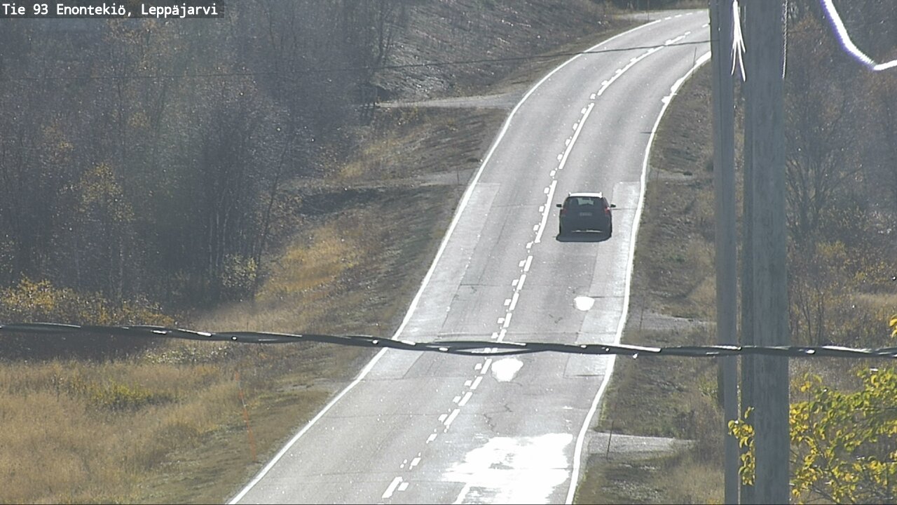 Weather Camera Image Road 93 Enontekiö, Leppäjärvi, Enontekiö, Lappi