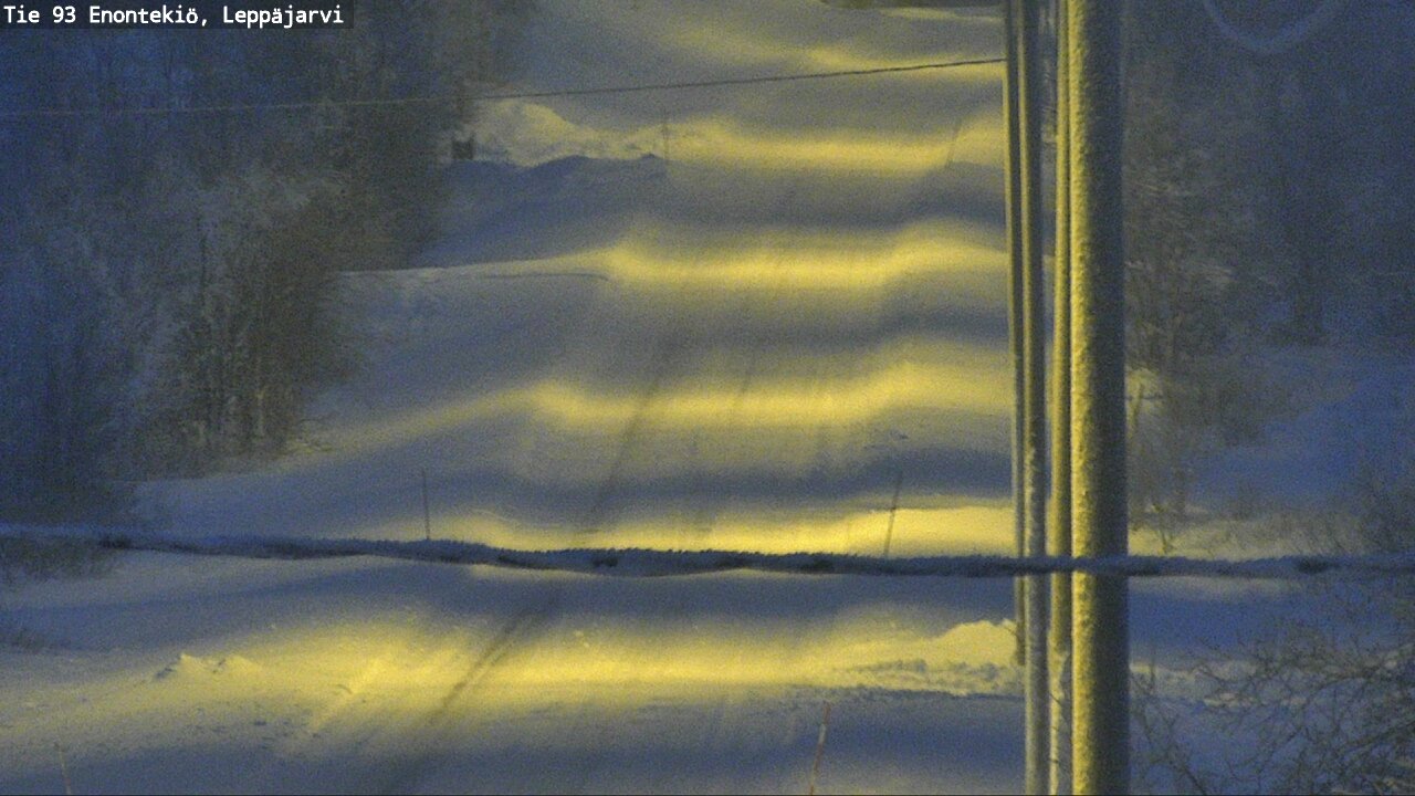 Kelikamerat Kuva Tie 93 Enontekiö, Leppäjärvi, Enontekiö, Lappi