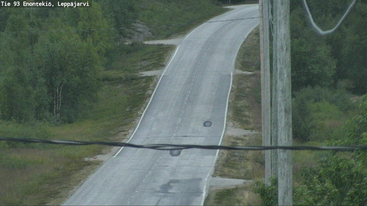Weather Camera Image Road 93 Enontekiö, Leppäjärvi, Enontekiö, Lappi