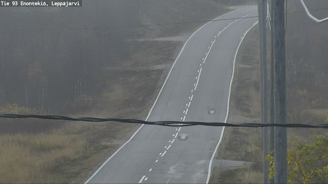 Weather Camera Image Road 93 Enontekiö, Leppäjärvi, Enontekiö, Lappi