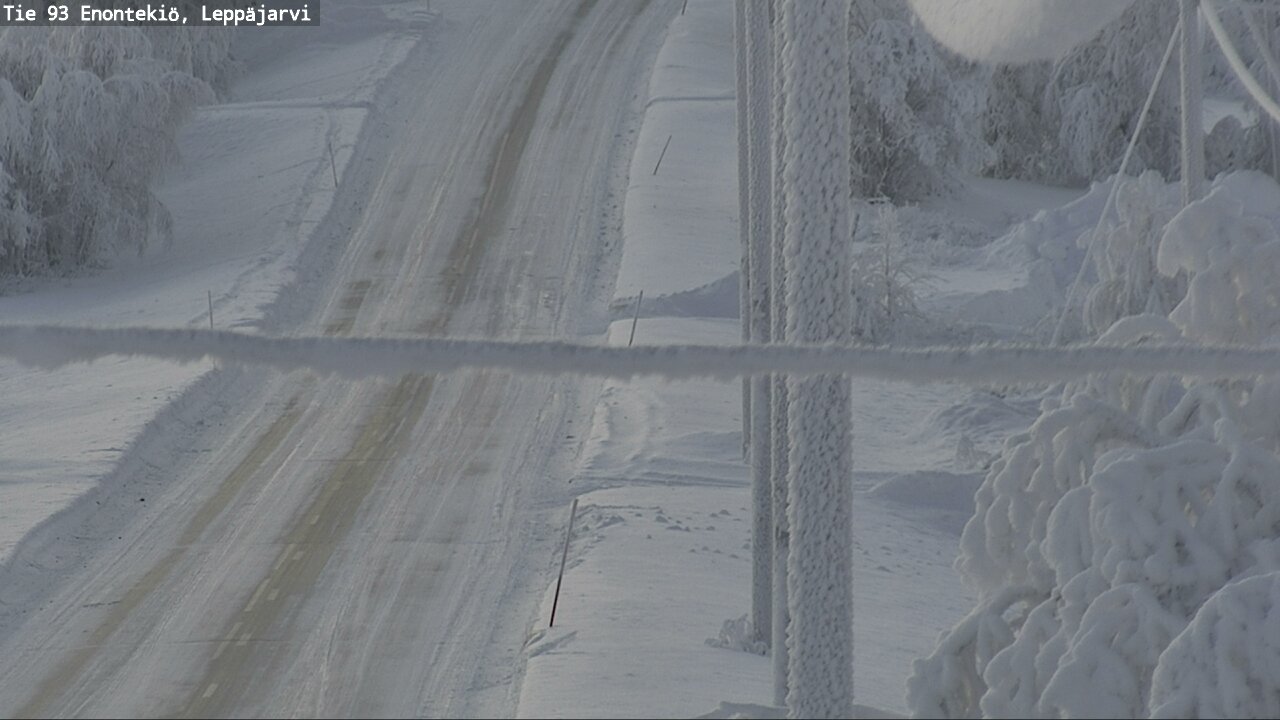 Kelikamerat Kuva Tie 93 Enontekiö, Leppäjärvi, Enontekiö, Lappi