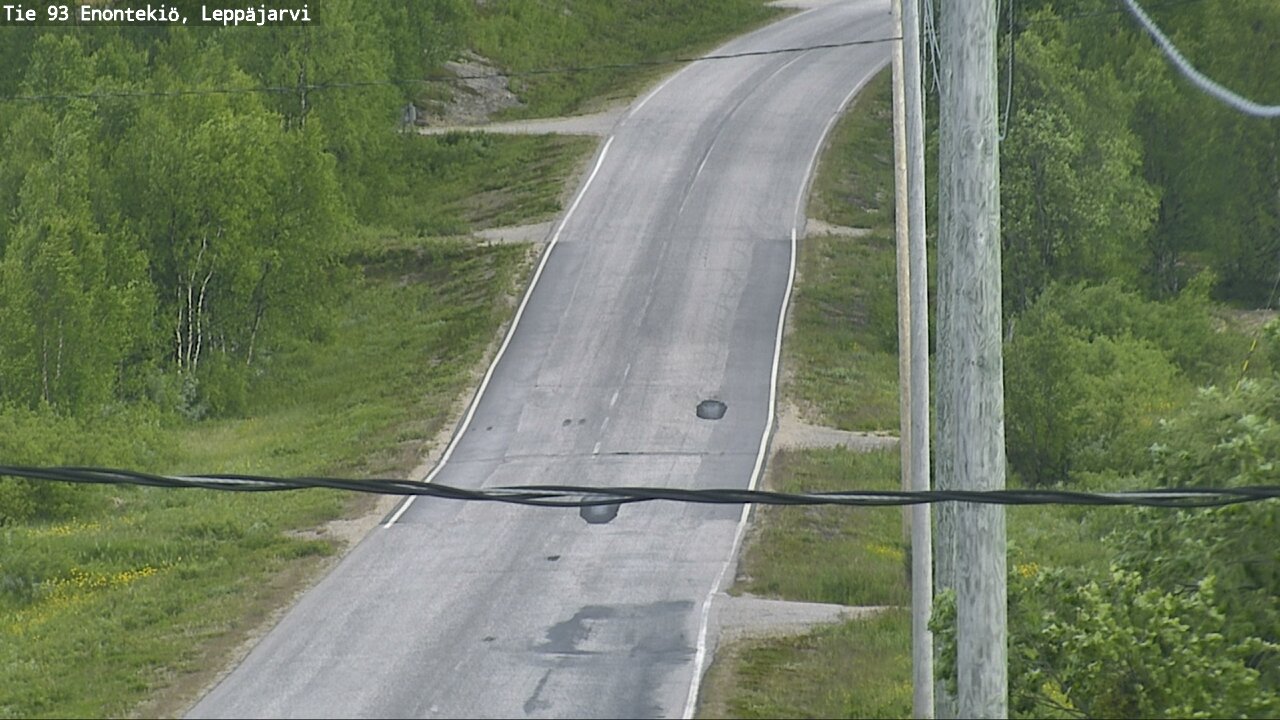 Kelikamerat Kuva Tie 93 Enontekiö, Leppäjärvi, Enontekiö, Lappi