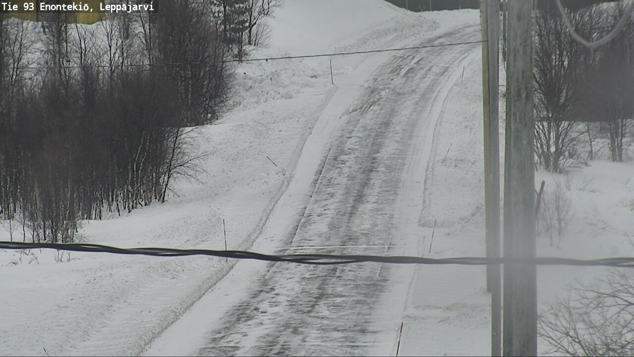 Kelikamerat Kuva Tie 93 Enontekiö, Leppäjärvi, Enontekiö, Lappi