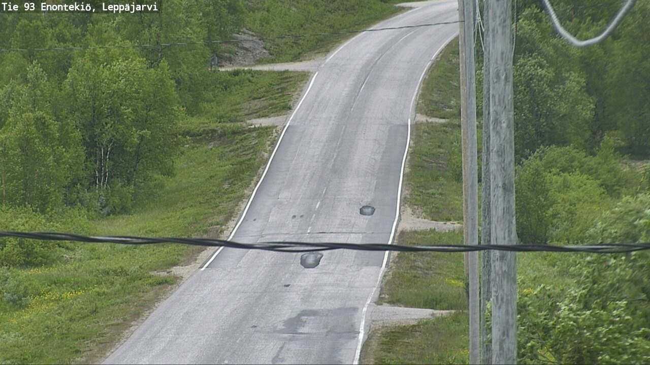 Kelikamerat Kuva Tie 93 Enontekiö, Leppäjärvi, Enontekiö, Lappi