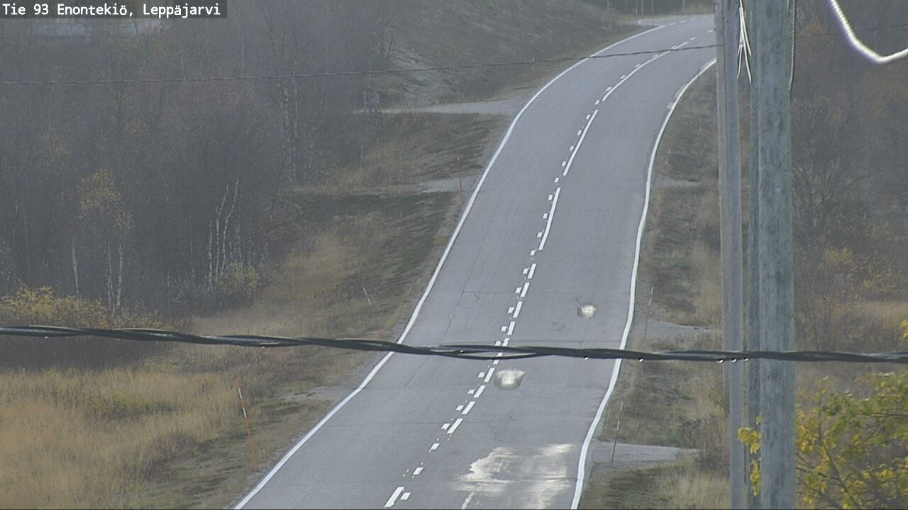 Weather Camera Image Road 93 Enontekiö, Leppäjärvi, Enontekiö, Lappi
