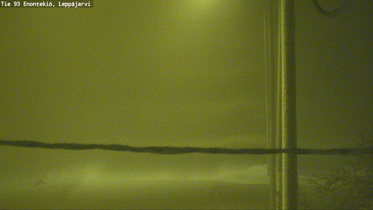 Weather Camera Image Väg 93 Enontekis, Leppäjärvi, Enontekiö, Lappi
