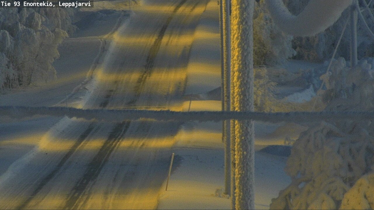 Kelikamerat Kuva Tie 93 Enontekiö, Leppäjärvi, Enontekiö, Lappi