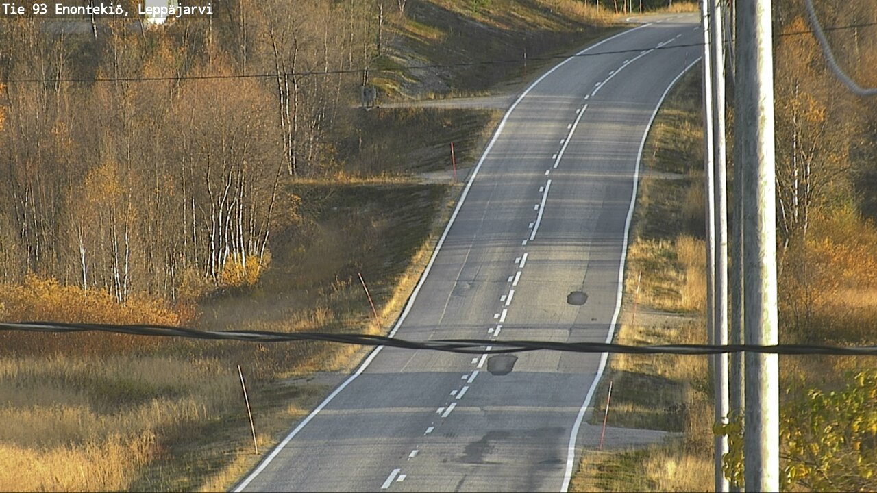 Kelikamerat Kuva Tie 93 Enontekiö, Leppäjärvi, Enontekiö, Lappi
