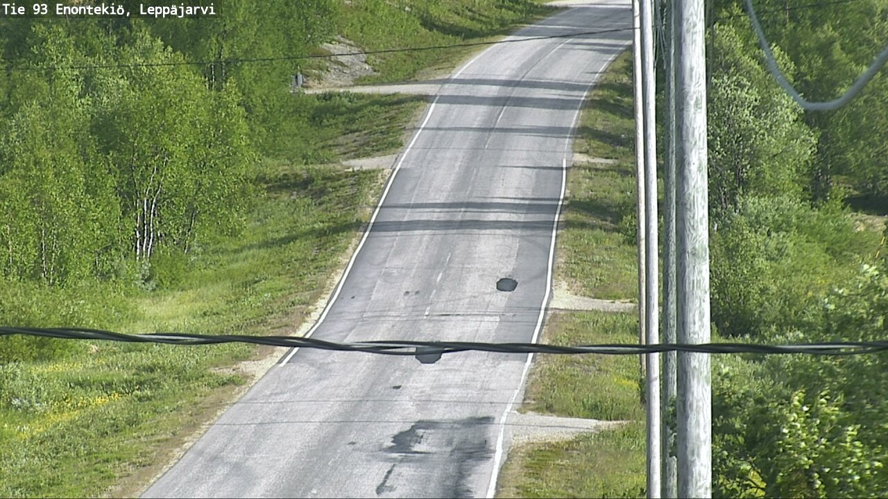 Kelikamerat Kuva Tie 93 Enontekiö, Leppäjärvi, Enontekiö, Lappi