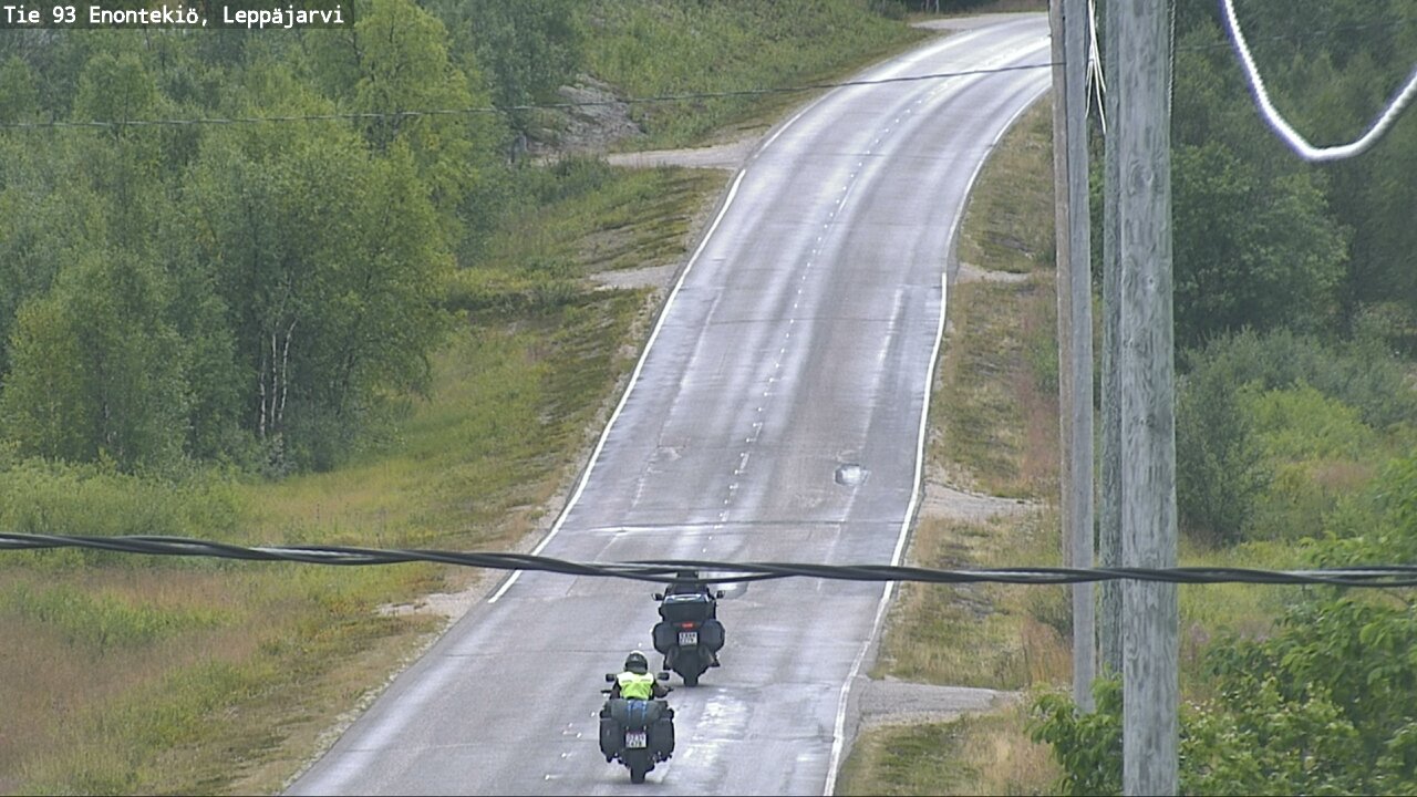 Weather Camera Image Road 93 Enontekiö, Leppäjärvi, Enontekiö, Lappi