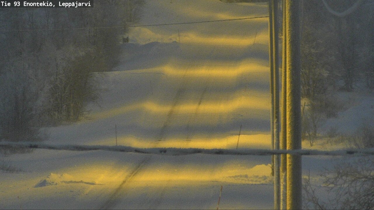 Kelikamerat Kuva Tie 93 Enontekiö, Leppäjärvi, Enontekiö, Lappi