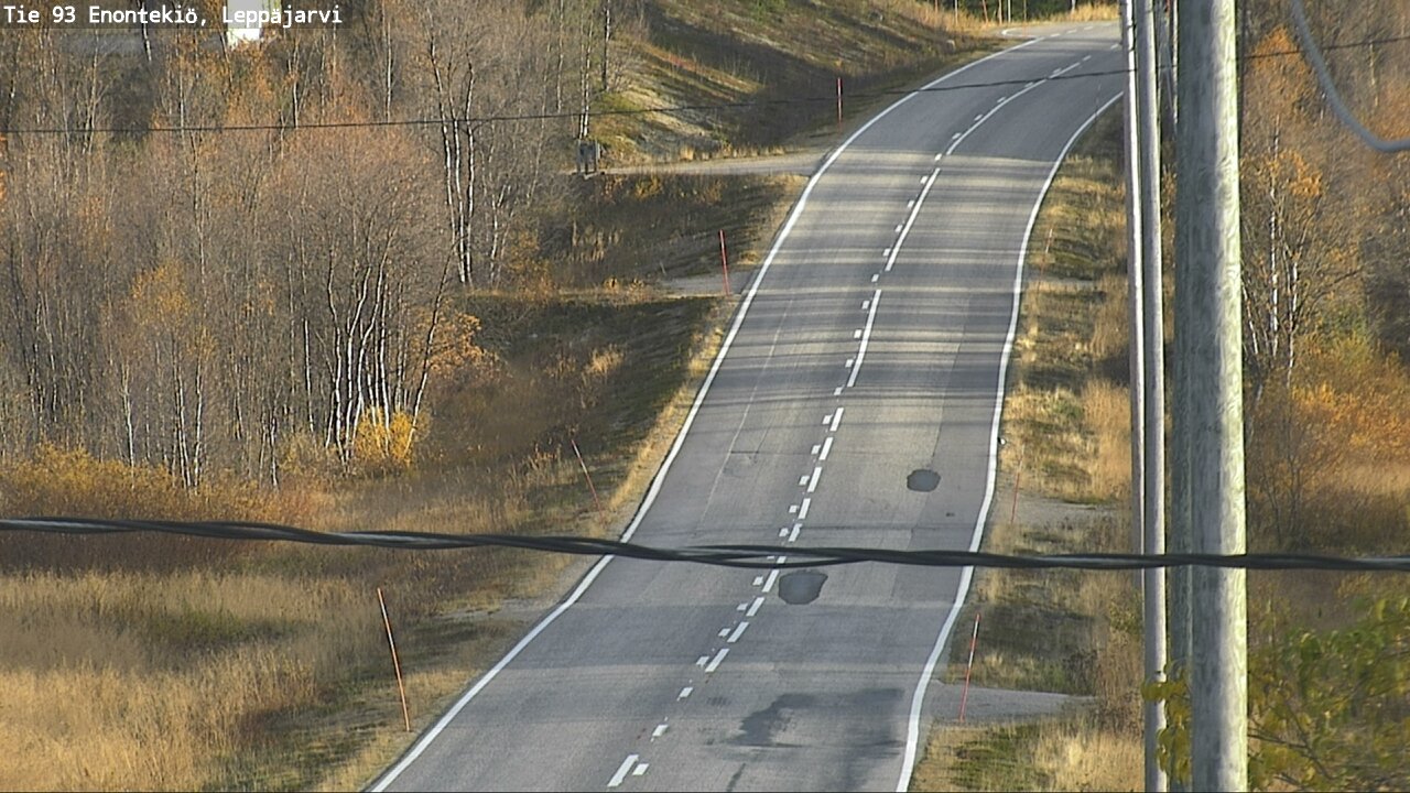 Kelikamerat Kuva Tie 93 Enontekiö, Leppäjärvi, Enontekiö, Lappi