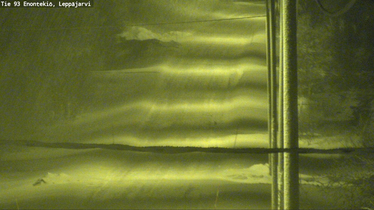 Weather Camera Image Väg 93 Enontekis, Leppäjärvi, Enontekiö, Lappi